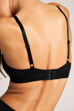 Load image into Gallery viewer, Cloud Cotton Cutout Bra in Black