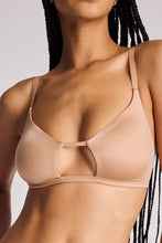 Load image into Gallery viewer, Glacé Cutout Bra in Buff