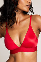 Load image into Gallery viewer, Glacé Triangle Bra in Cerise
