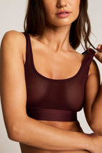 Load image into Gallery viewer, Sieve Bra Top in Garnet