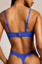 Load image into Gallery viewer, Sieve Cutout Bra in Cobalt