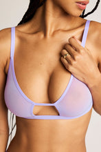 Load image into Gallery viewer, Sieve Cutout Bra in Violet
