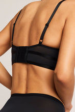 Load image into Gallery viewer, Sieve Longline Bra in Black
