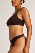 Load image into Gallery viewer, Slink Dipped Bralette in Espresso