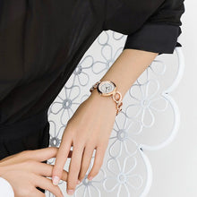 Load image into Gallery viewer, Tissot T Lady Flamingo Mother of Pearl Dial Rose Gold Steel Strap Watch for Women - T094.210.33.116.01