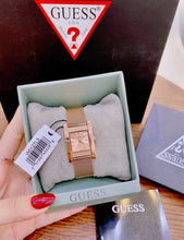 Load image into Gallery viewer, Guess Nouveau Diamonds Rose Gold Dial Rose Gold Mesh Bracelet Watch for Women - W0127L3