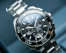 Load image into Gallery viewer, Tag Heuer Aquaracer Black Dial Watch for Men - CAY111A.BA0927