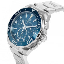 Load image into Gallery viewer, Tag Heuer Aquaracer Blue Dial SIlver Steel Strap Watch for Men - CAY111B.BA0927