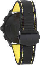Load image into Gallery viewer, Tag Heuer Aquaracer Chronograph PVD Black Dial Black Nylon Strap Watch for Men - CAY218A.FC6361