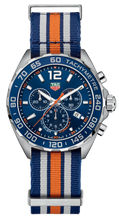 Load image into Gallery viewer, Tag Heuer Formula 1 Chronograph 43mm Blue Dial NATO Strap Watch for Men - CAZ1014.FC8196