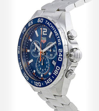 Load image into Gallery viewer, Tag Heuer Formula 1 Chronograph Blue Dial Silver Steel Strap Watch for Men - CAZ1014.BA0842