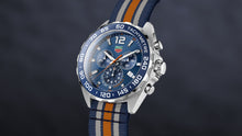 Load image into Gallery viewer, Tag Heuer Formula 1 Chronograph 43mm Blue Dial NATO Strap Watch for Men - CAZ1014.FC8196