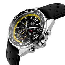 Load image into Gallery viewer, Tag Heuer Formula 1 Chronograph Black Dial Black Rubber Strap Watch for Men - CAZ101AC.FT8024