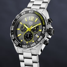Load image into Gallery viewer, Tag Heuer Formula 1 Chronograph Grey Dial Silver Steel Strap Watch for Men - CAZ101AG.BA0842