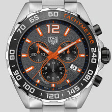Load image into Gallery viewer, Tag Heuer Formula 1 Chronograph Ceramic Black Dial Silver Steel Strap Watch for Men - CAZ101AH.BA0842