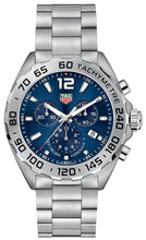 Load image into Gallery viewer, Tag Heuer Formula 1 Chronograph Blue Dial Silver Steel Strap Watch for Men - CAZ101K.BA0842