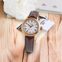 Load image into Gallery viewer, Tissot T Classic Carson White Dial Brown Leather Strap Watch For Women - T085.207.36.013.00