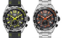 Load image into Gallery viewer, Tag Heuer Formula 1 Chronograph Ceramic Black Dial Silver Steel Strap Watch for Men - CAZ101AH.BA0842