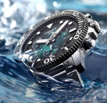 Load image into Gallery viewer, Tissot Seastar 1000 Chronograph Green Dial Silver Steel Strap Watch For Men - T120.417.11.091.01