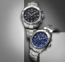 Load image into Gallery viewer, Tissot PR 100 Sport Quartz Chronograph Blue Dial Silver Steel Strap Watch For Men - T101.617.11.041.00