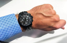Load image into Gallery viewer, Tissot PRC 200 Chronograph Black Dial Black Steel Strap Watch For Men - T114.417.33.057.00