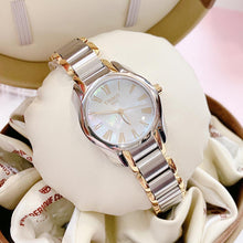 Load image into Gallery viewer, Tissot T Wave Mother of Pearl Dial Two Tone Steel Strap Watch for Women - T023.210.22.117.00