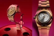 Load image into Gallery viewer, Tissot PRX Powermatic 80 Gold Dial Gold Steel Strap Watch for Men - T137.207.33.021.00