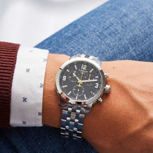 Load image into Gallery viewer, Tissot PRC 200 Chronograph Black Dial Stainless Steel Watch For Men - T0554171105700