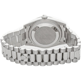 Rolex Day-Date 36 Silver Jubilee Diamond Gold Watch 118389-0122