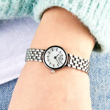 Load image into Gallery viewer, Tissot T Lovely Mother of Pearl Dial Silver Steel Strap Watch for Women - T140.009.11.111.00