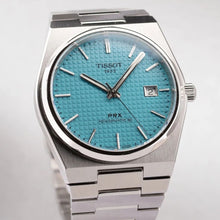 Load image into Gallery viewer, Tissot PRX Powermatic 80 Ice Blue Dial Silver Steel Strap Watch for Men - T137.207.11.351.00