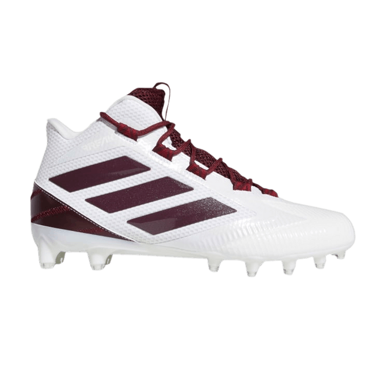 adidas Freak Carbon Mid White Maroon