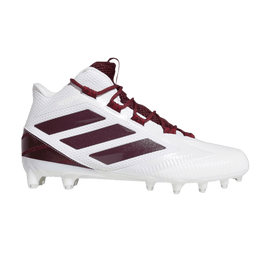 adidas Freak Carbon Mid White Maroon