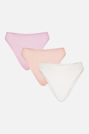 Cloud Cotton French Cut Brief in Bermuda (Pack)