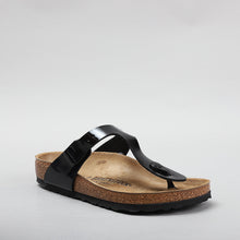 Load image into Gallery viewer, BIRKENSTOCK - GIZEH 43661 BF - BLACK PATENT