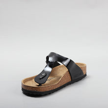 Load image into Gallery viewer, BIRKENSTOCK - GIZEH 43661 BF - BLACK PATENT