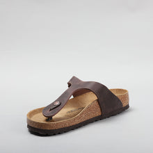 Load image into Gallery viewer, BIRKENSTOCK - GIZEH 743831 - OILED HABANA LEATHER