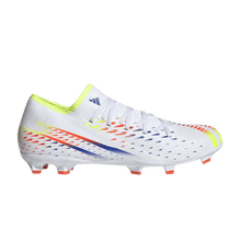 Load image into Gallery viewer, adidas Predator Edge.3 Low FG Cloud White Solar Yellow Power Blue
