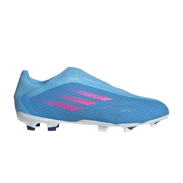 adidas X Speedflow.3 Laceless FG Sky Rush