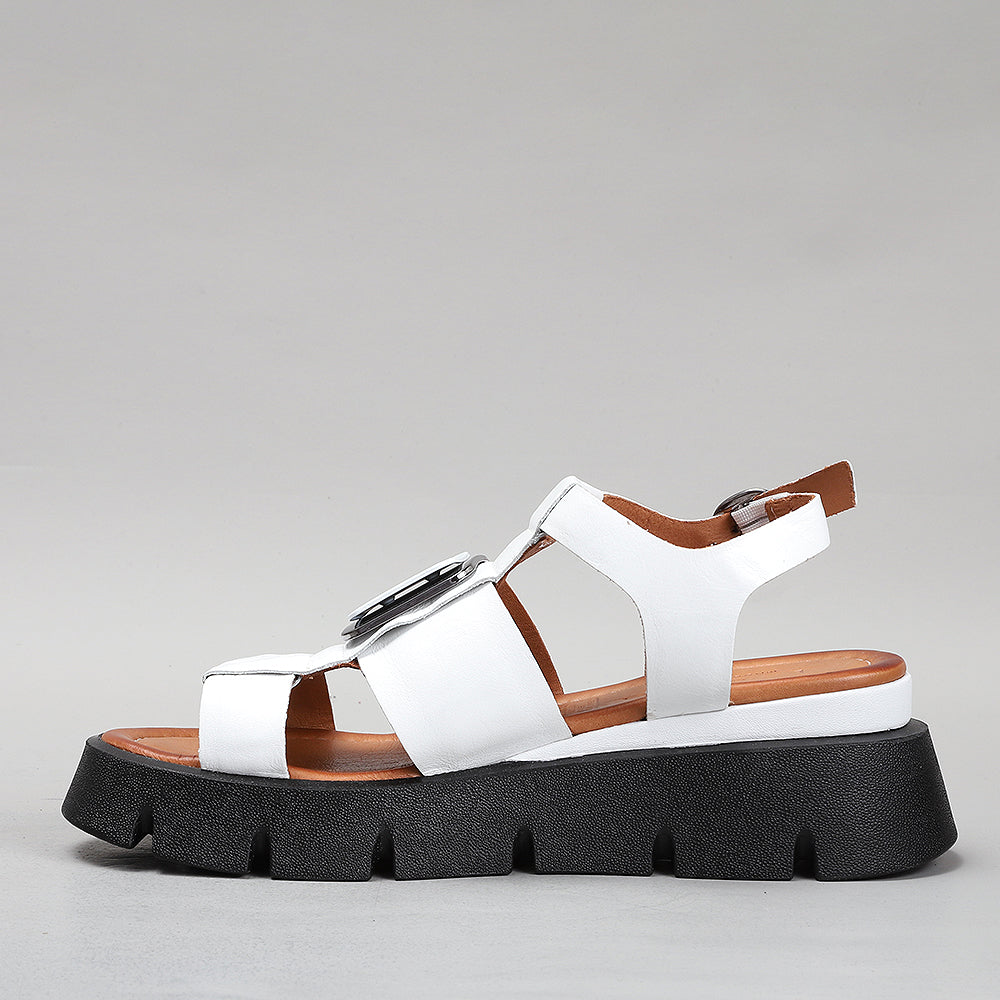 LE SANSA - HINDI - White/Black Sole