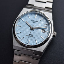 Load image into Gallery viewer, Tissot PRX Powermatic 80 Ice Blue Tiffany Dial Silver Steel Strap Watch for Men - T137.407.11.351.00