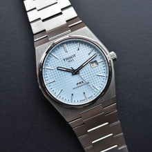 Load image into Gallery viewer, Tissot PRX Powermatic 80 Ice Blue Tiffany Dial Silver Steel Strap Watch for Men - T137.407.11.351.00