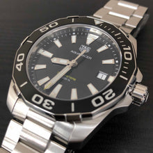 Load image into Gallery viewer, Tag Heuer Aquaracer Black Dial Watch for Men - WAY111A.BA0928