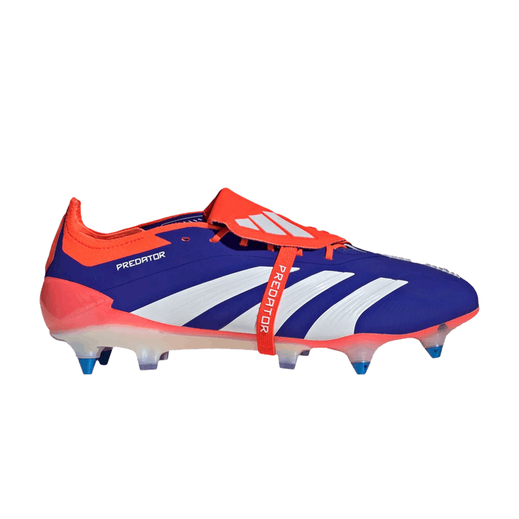 adidas Predator Elite Foldover Tongue SG Lucid Blue Cloud White Solar Red