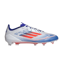 Load image into Gallery viewer, adidas F50 Pro FG Cloud White Solar Red Lucid Blue