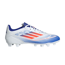 Load image into Gallery viewer, adidas F50 Club Flexible Ground Cloud White Solar Red Lucid Blue