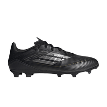 Load image into Gallery viewer, adidas F50 League Multi-Ground Core Black Iron Metallic Gold Metallic