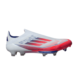 adidas F50+ Elite Laceless FG Cloud White Solar Red