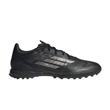 Load image into Gallery viewer, adidas F50 League Turf Core Black Iron Metallic Gold Metallic