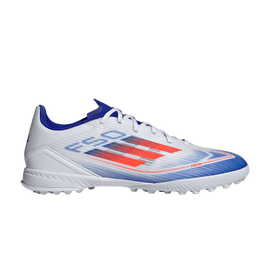 adidas F50 League Turf Cloud White Solar Red Lucid Blue